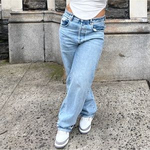 Rhude & Zara collab jeans
